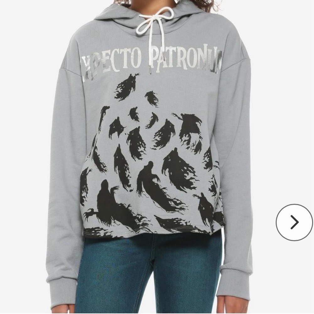 Harry Potter Expecto Patronum foil girls hoodie